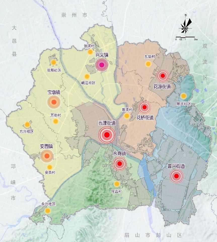 新津的最新发展规划图