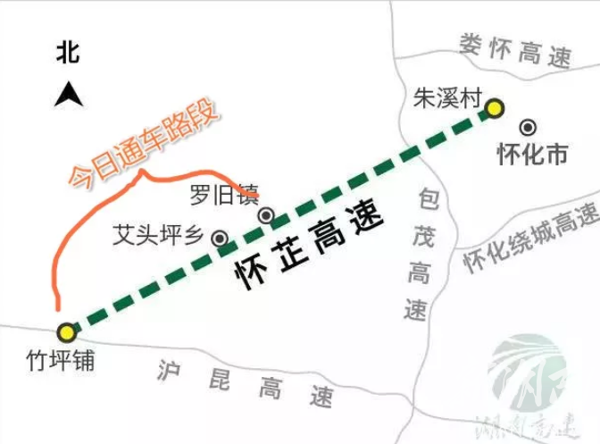 怀芷快车道最新线路图