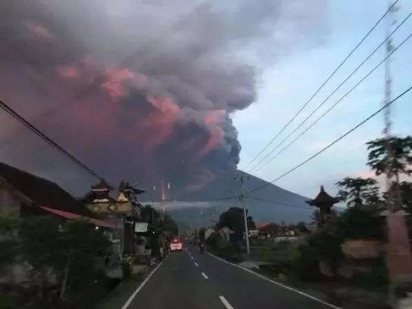 巴厘岛火山爆发最新消息