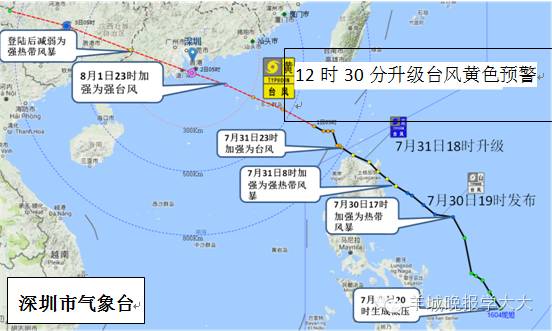 深圳台风最新消息报