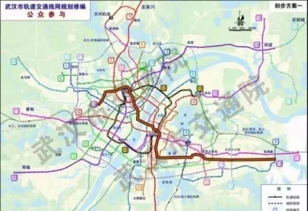 武汉地铁9号线最新线路图