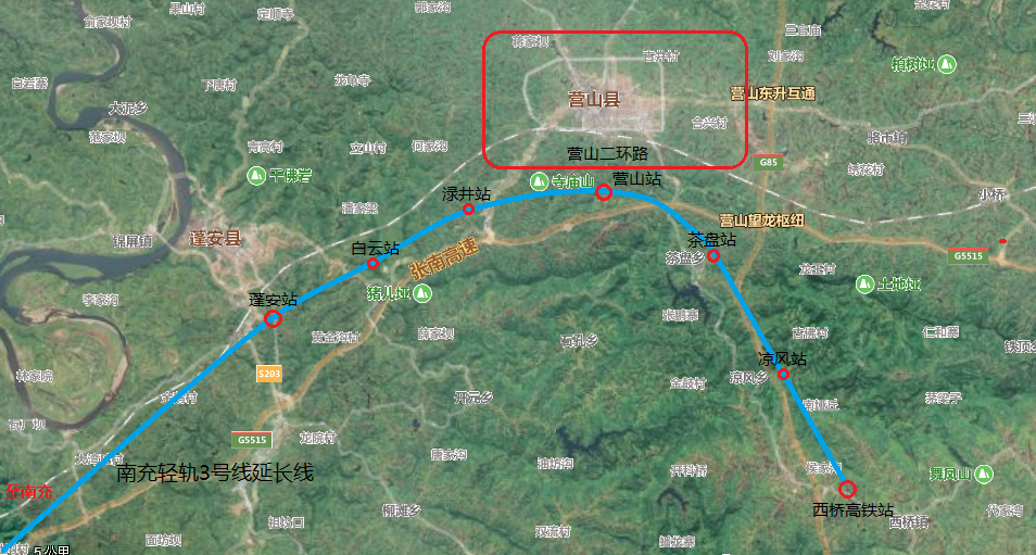 营山县高铁最新规划