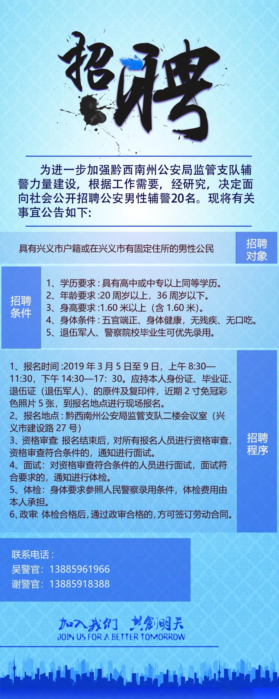 黔西南人才网最新招聘